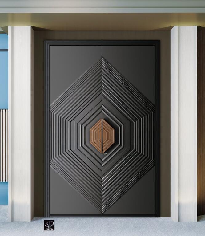 豪華別墅精雕門(mén)